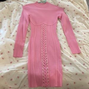 Sexy long sleeve dress small